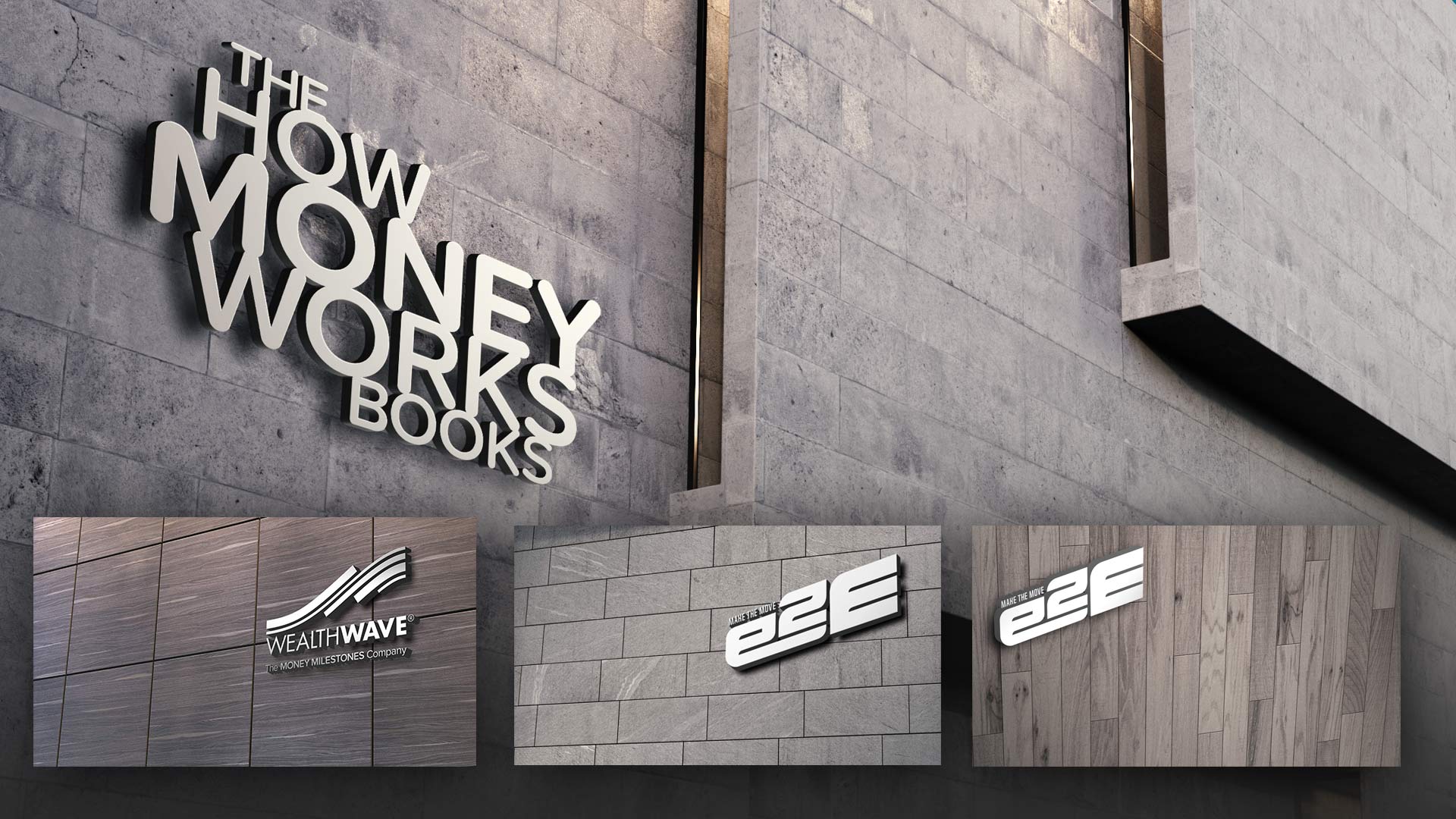 ZOOM Backgrounds para sa lahat ng brand – Pack 2 – Building Wall Signs